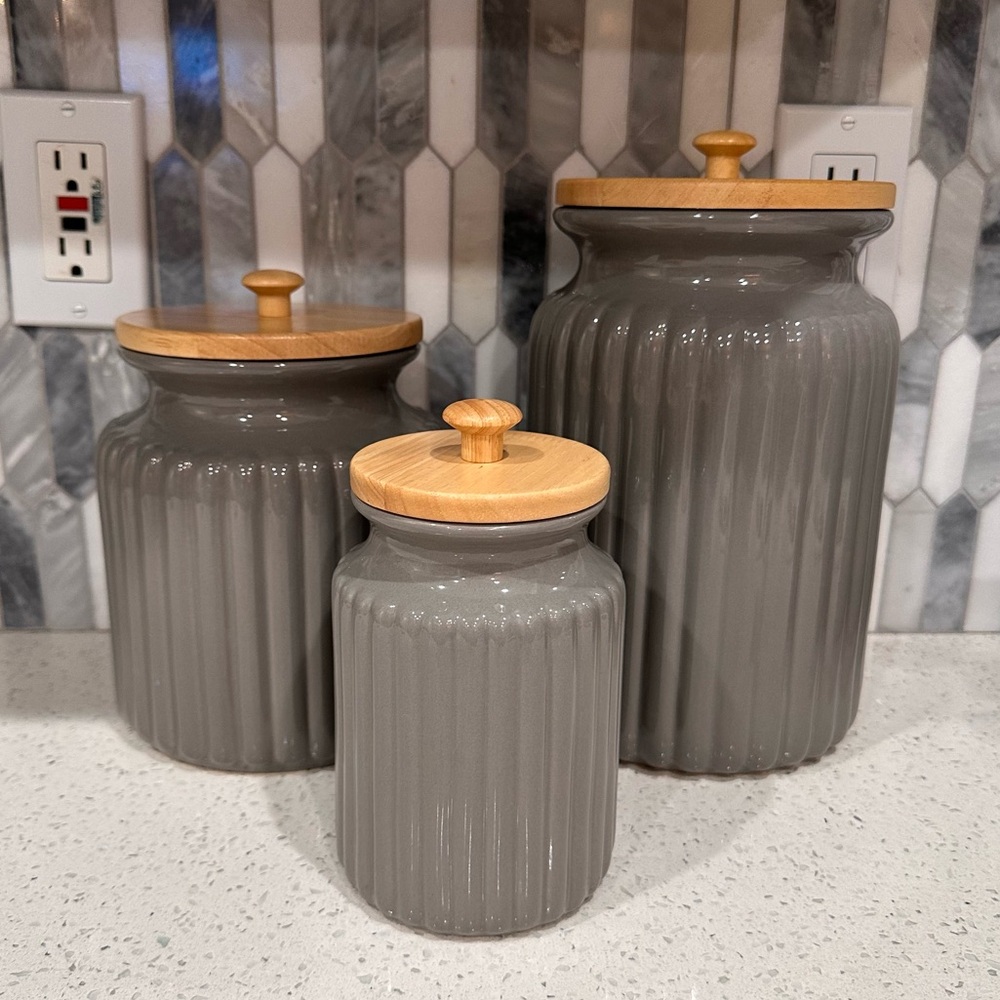 Kitchen Sugar and Flour Containers